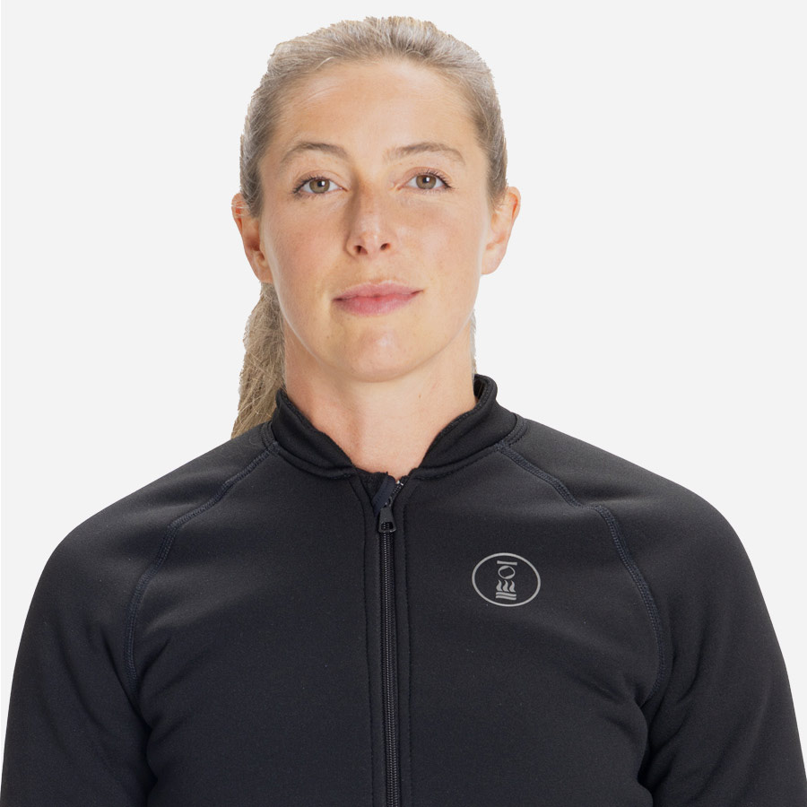 lxtr500t detail two fourth element ladies arctic top