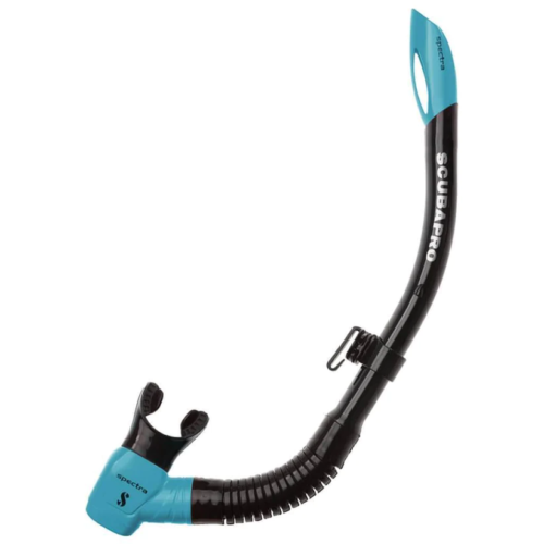 scubapro spectra snorkel turquoise black