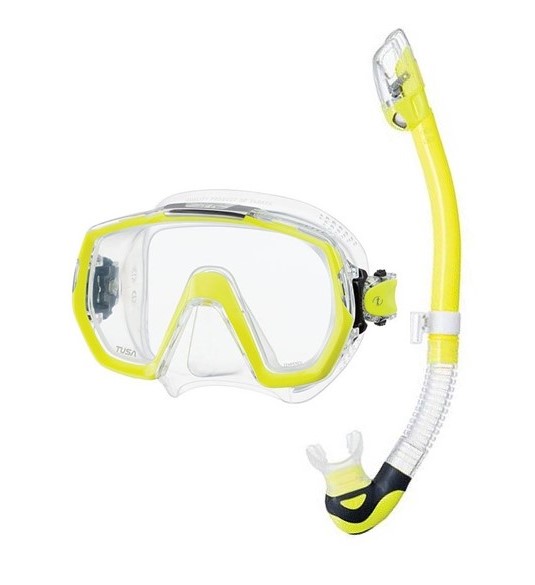 free elite f yellow 1 tusa freedom elite hyperdry elite ii snorkeling package