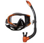 scubapro crystal vu mask/spectra snorkel package