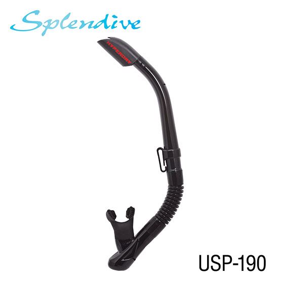 splendive snorkel blk tusa splendive adult combo