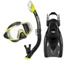 tusa visio tri ex adult snorkel package