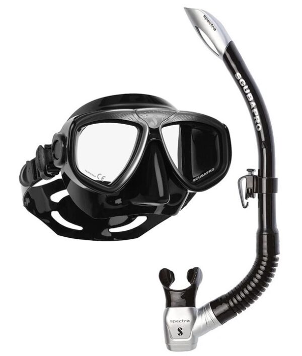 Scubapro Spectra Snorkel – Kit Détendeur Plongée Eau Froide, Noir/Rose, Unisexe, Performance & Fiabilité Haut De Gamme