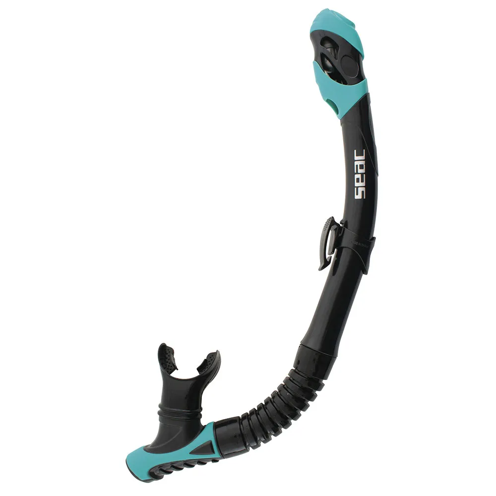 seac reverse dry sbl diving snorkel 1 dry top turq seac reverse dry top snorkel