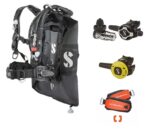 scubapro hydros pro 2 bcd/mk 25 evo din 300/sti/s240 dive package
