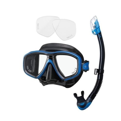 tusa ceos pro hyperdry elite snorkel ii with corrective reading lenses