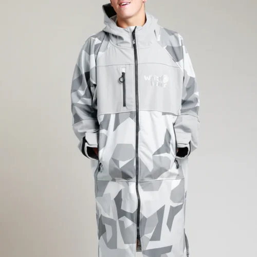 white water soft shell robe