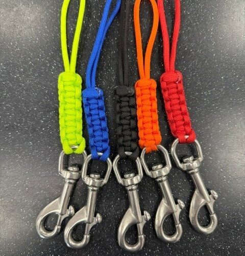 Dive Centre Braided Coloured Lanyards
