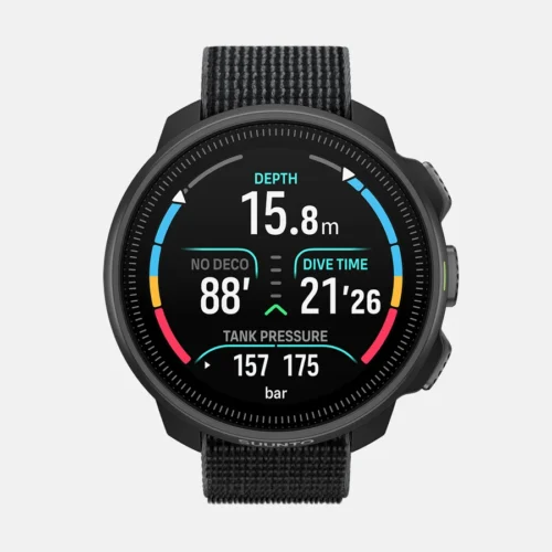 Suunto Nautic S Dive Computer - Compact AMOLED Dive Computer With GPS and Wireless